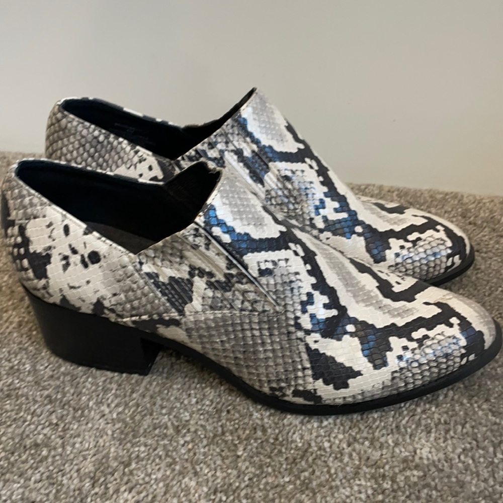 Steve Madden Animal Print Booties